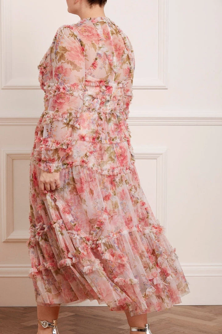 Needle & Thread Holding LTD Womenswear Summer Song Diamond Ruffle Ballerina Dress 10 Needle & Thread Holding LTD Womenswear Summer Song Diamond Ruffle Ballerina Dress