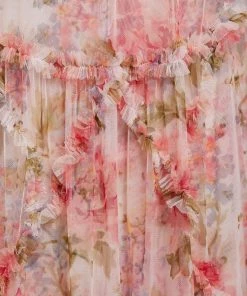 Needle & Thread Holding LTD Womenswear Summer Song Diamond Ruffle Mini Dress