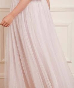 Needle & Thread Holding LTD Sweetheart Lace Bodice Ankle Gown Womenswear