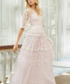 Needle & Thread Holding LTD Sweetheart Lace Gown