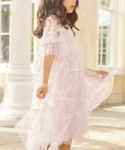 Needle & Thread Holding LTD Sweetheart Lace Kids Dress Responsibly Sourced