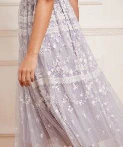 Needle & Thread Holding LTD Sweetheart Lace Midaxi Dress Womenswear