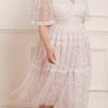 Needle & Thread Holding LTD Sweetheart Lace Midaxi Dress