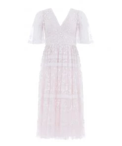 Needle & Thread Holding LTD Sweetheart Lace Midaxi Dress