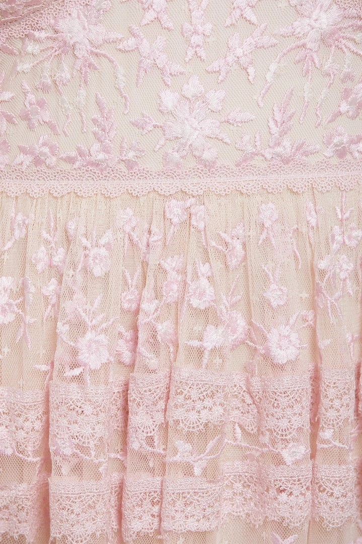 Needle & Thread Holding LTD Sweetheart Lace Midaxi Dress Womenswear 8 Needle & Thread Holding LTD Sweetheart Lace Midaxi Dress Womenswear