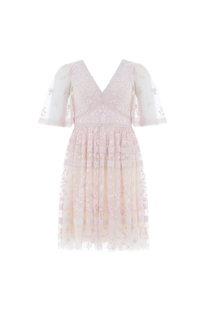 Needle & Thread Holding LTD Womenswear Sweetheart Lace Mini Dress 4 Needle & Thread Holding LTD Womenswear Sweetheart Lace Mini Dress