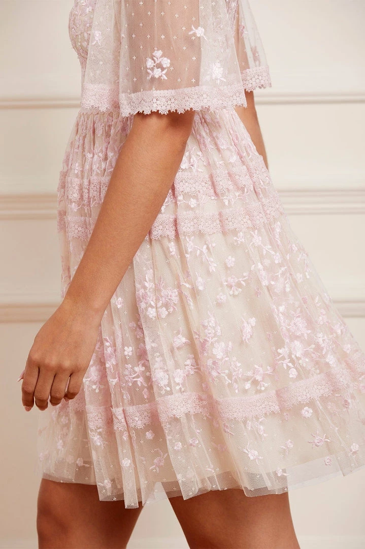 Needle & Thread Holding LTD Womenswear Sweetheart Lace Mini Dress 7 Needle & Thread Holding LTD Womenswear Sweetheart Lace Mini Dress