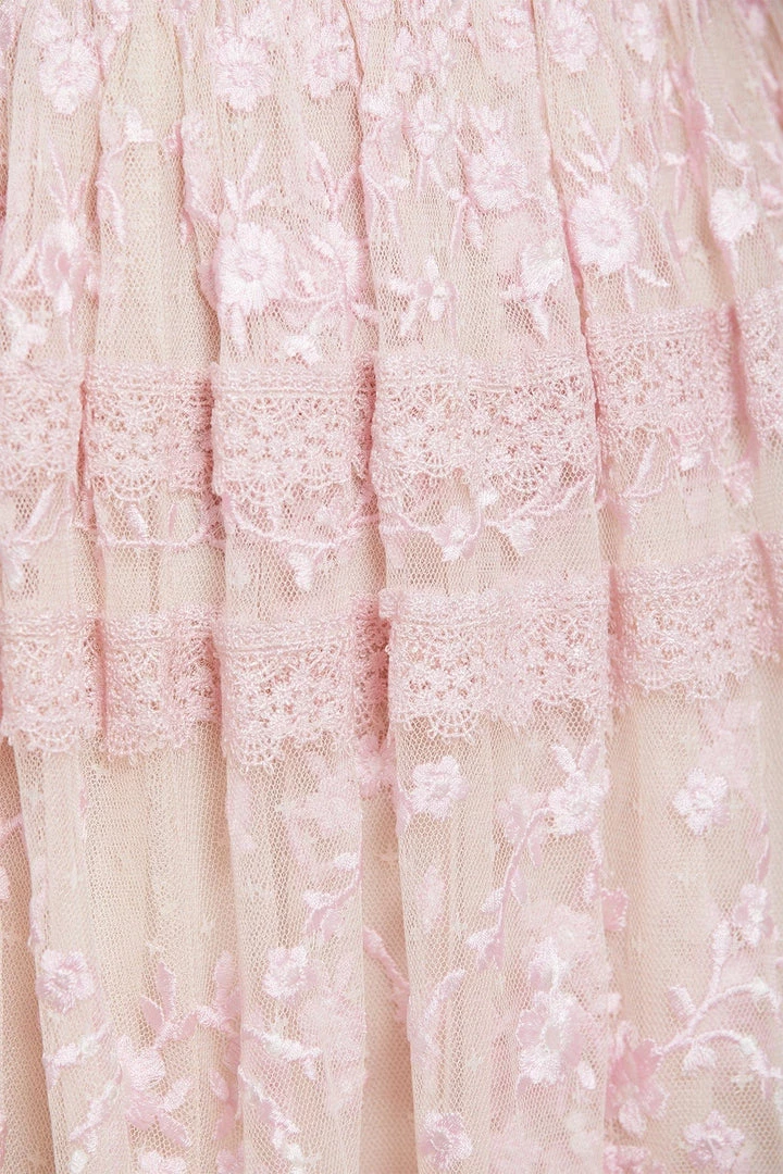 Needle & Thread Holding LTD Womenswear Sweetheart Lace Mini Dress 8 Needle & Thread Holding LTD Womenswear Sweetheart Lace Mini Dress