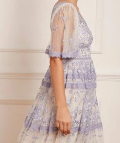 Needle & Thread Holding LTD Womenswear Sweetheart Lace Mini Dress