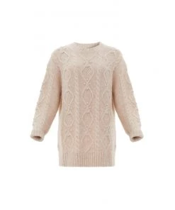 Needle & Thread Holding LTD Sylvie Cable Longline Jumper Womenswear
