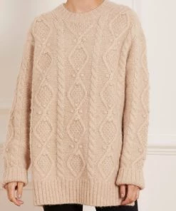 Needle & Thread Holding LTD Sylvie Cable Longline Jumper Womenswear