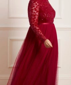 Needle & Thread Holding LTD Womenswear Tempest Bodice Ankle Gown