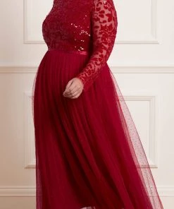 Needle & Thread Holding LTD Womenswear Tempest Bodice Ankle Gown