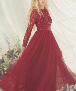 Needle & Thread Holding LTD Womenswear Tempest Bodice Ankle Gown