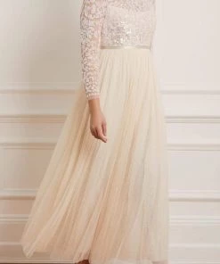 Needle & Thread Holding LTD Tempest Bodice Maxi Dress