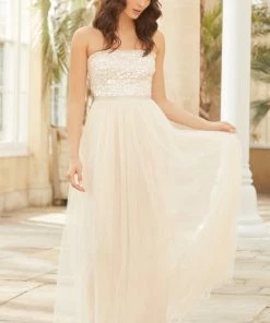 Needle & Thread Holding LTD Womenswear Tempest Strapless Corset Bodice Gown