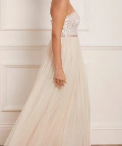 Needle & Thread Holding LTD Womenswear Tempest Strapless Corset Bodice Gown