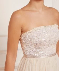 Needle & Thread Holding LTD Womenswear Tempest Strapless Corset Bodice Gown