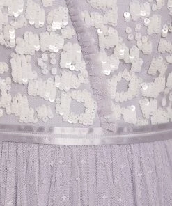 Needle & Thread Holding LTD Tempest V-Neck Bodice Ankle Gown Womenswear