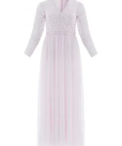 Needle & Thread Holding LTD Tempest V-Neck Bodice Ankle Gown