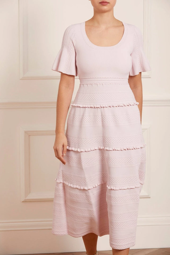 Needle & Thread Holding LTD Womenswear Textured Knit Ballerina Dress 3 Needle & Thread Holding LTD Womenswear Textured Knit Ballerina Dress