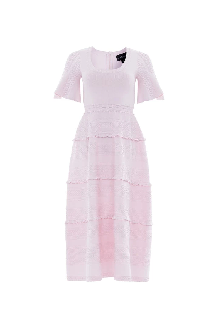 Needle & Thread Holding LTD Womenswear Textured Knit Ballerina Dress 4 Needle & Thread Holding LTD Womenswear Textured Knit Ballerina Dress