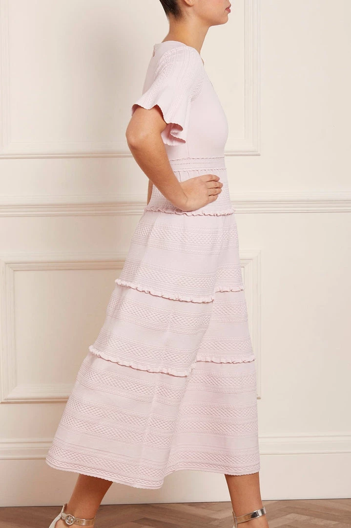 Needle & Thread Holding LTD Womenswear Textured Knit Ballerina Dress 6 Needle & Thread Holding LTD Womenswear Textured Knit Ballerina Dress