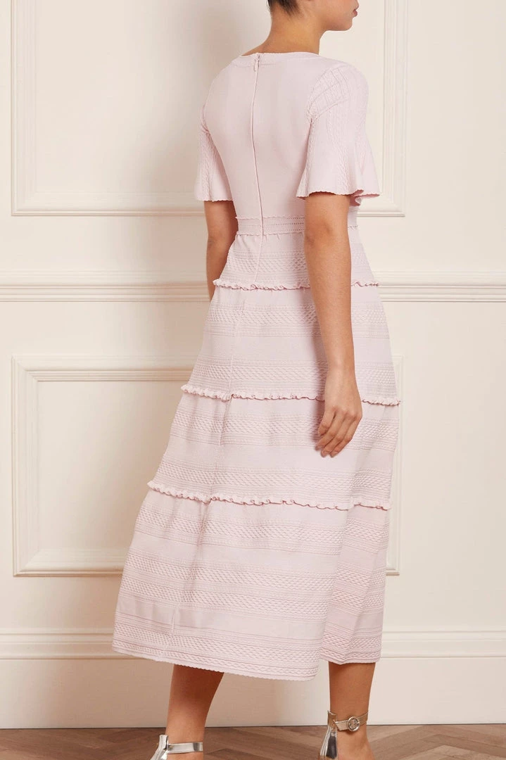 Needle & Thread Holding LTD Womenswear Textured Knit Ballerina Dress 8 Needle & Thread Holding LTD Womenswear Textured Knit Ballerina Dress