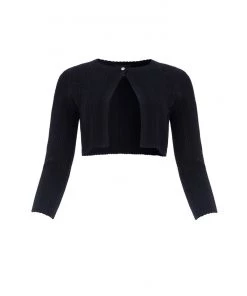 Needle & Thread Holding LTD Textured Knit Crop Cardigan Womenswear