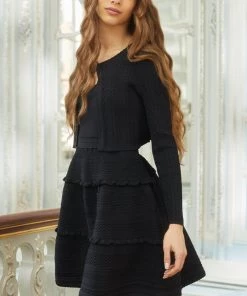 Needle & Thread Holding LTD Textured Knit Crop Cardigan Womenswear 13 Needle & Thread Holding LTD Textured Knit Crop Cardigan Womenswear