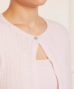 Needle & Thread Holding LTD Textured Knit Crop Cardigan Womenswear 11 Needle & Thread Holding LTD Textured Knit Crop Cardigan Womenswear