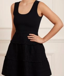 Needle & Thread Holding LTD Textured Knit Sleeveless Mini Dress Womenswear