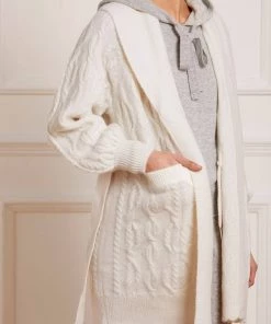 Needle & Thread Holding LTD Twisted Cable Knee Length Cardigan 12 Needle & Thread Holding LTD Twisted Cable Knee Length Cardigan