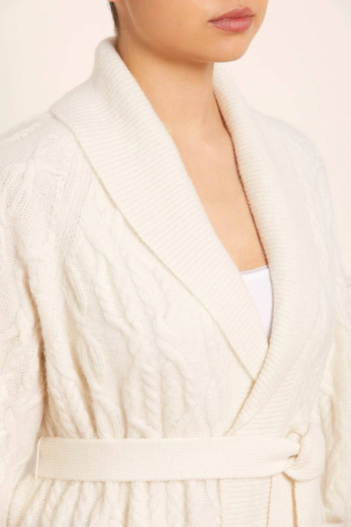 Needle & Thread Holding LTD Twisted Cable Knee Length Cardigan 6 Needle & Thread Holding LTD Twisted Cable Knee Length Cardigan