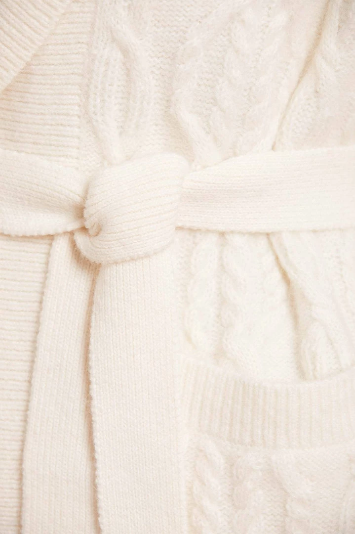 Needle & Thread Holding LTD Twisted Cable Knee Length Cardigan 7 Needle & Thread Holding LTD Twisted Cable Knee Length Cardigan