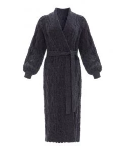 Needle & Thread Holding LTD Womenswear Twisted Cable Maxi Cardigan