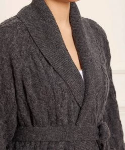 Needle & Thread Holding LTD Womenswear Twisted Cable Maxi Cardigan