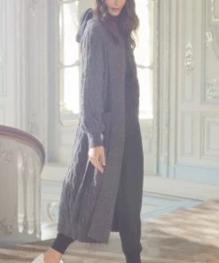 Needle & Thread Holding LTD Womenswear Twisted Cable Maxi Cardigan