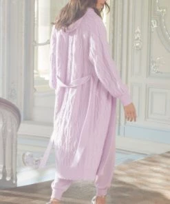 Needle & Thread Holding LTD Twisted Cable Maxi Cardigan