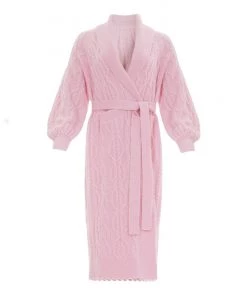 Needle & Thread Holding LTD Twisted Cable Maxi Cardigan