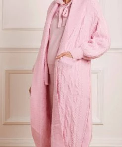 Needle & Thread Holding LTD Twisted Cable Maxi Cardigan