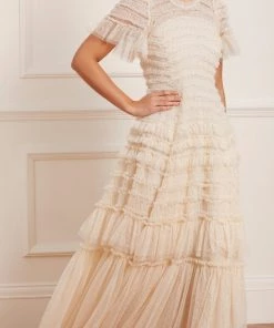 Needle & Thread Holding LTD Valentine Ruffle Gown