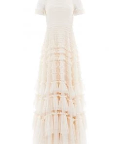 Needle & Thread Holding LTD Valentine Ruffle Gown