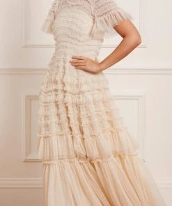 Needle & Thread Holding LTD Valentine Ruffle Gown