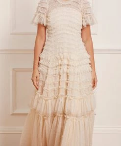 Needle & Thread Holding LTD Valentine Ruffle Gown