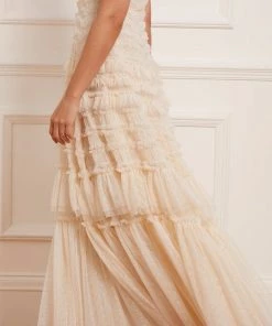 Needle & Thread Holding LTD Valentine Ruffle Gown