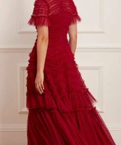 Needle & Thread Holding LTD Valentine Ruffle Gown Womenswear