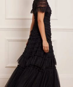 Needle & Thread Holding LTD Womenswear Valentine Ruffle Gown