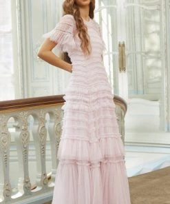 Needle & Thread Holding LTD Womenswear Valentine Ruffle Gown