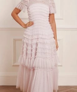 Needle & Thread Holding LTD Womenswear Valentine Ruffle Gown